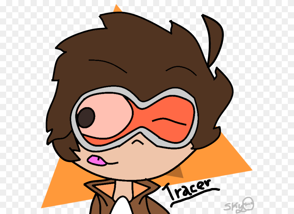 Overwatch Tracer, Accessories, Goggles, Baby, Person Png Image