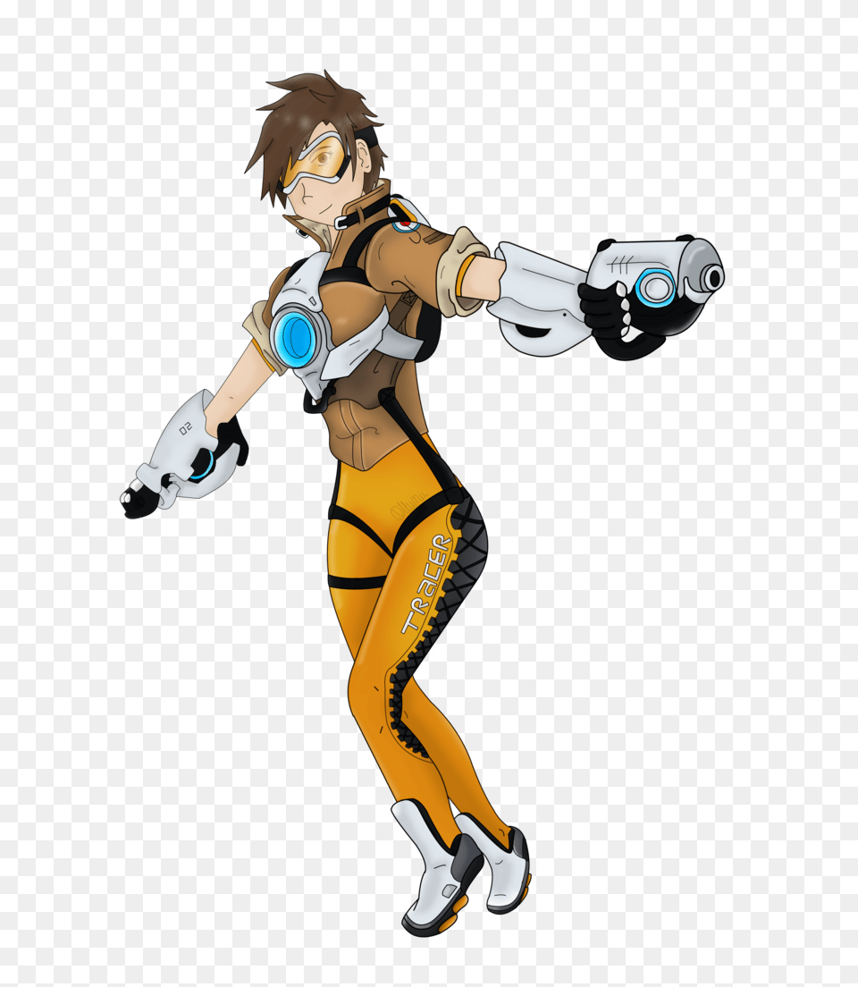 Overwatch Tracer, Book, Comics, Publication, Adult Png Image