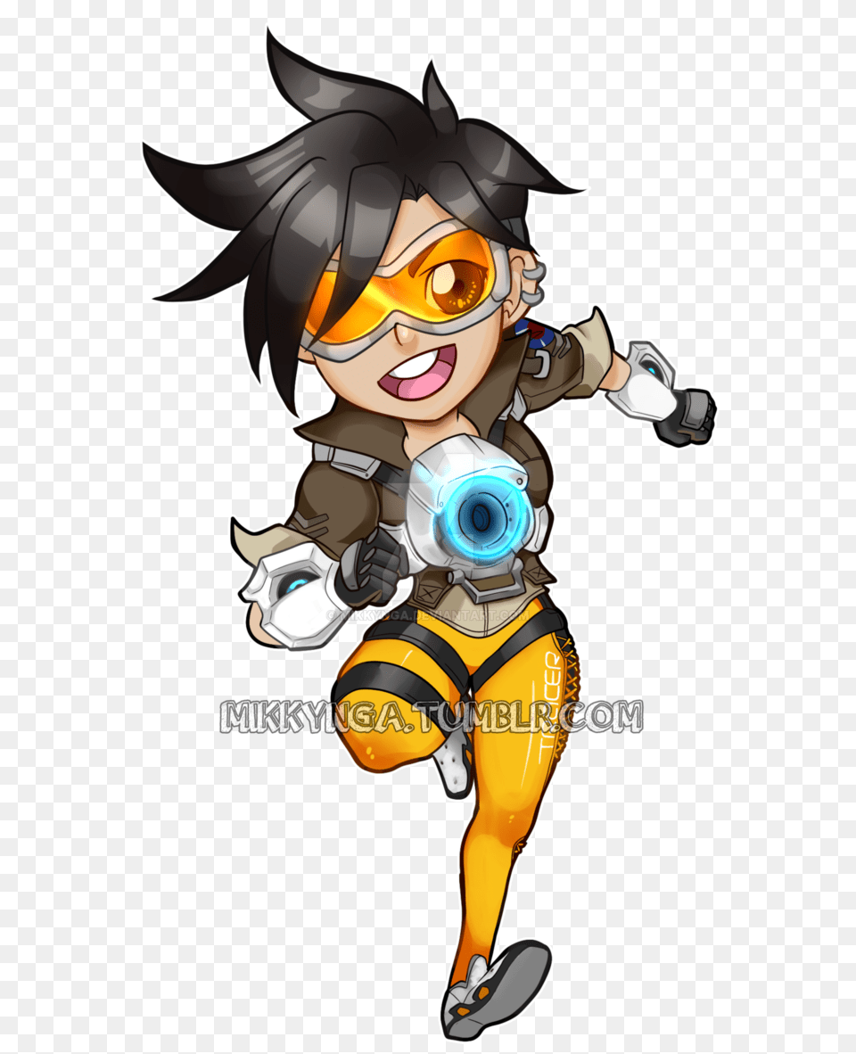 Overwatch Tracer Sticker, Book, Publication, Comics, Baby Png