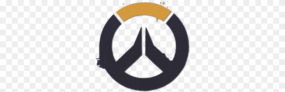 Overwatch Transparent Dark Overwatch Logo, Disk, Symbol, Water Png