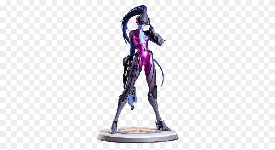 Overwatch Widowmaker Statue Statues Replicas, Adult, Female, Person, Woman Free Transparent Png