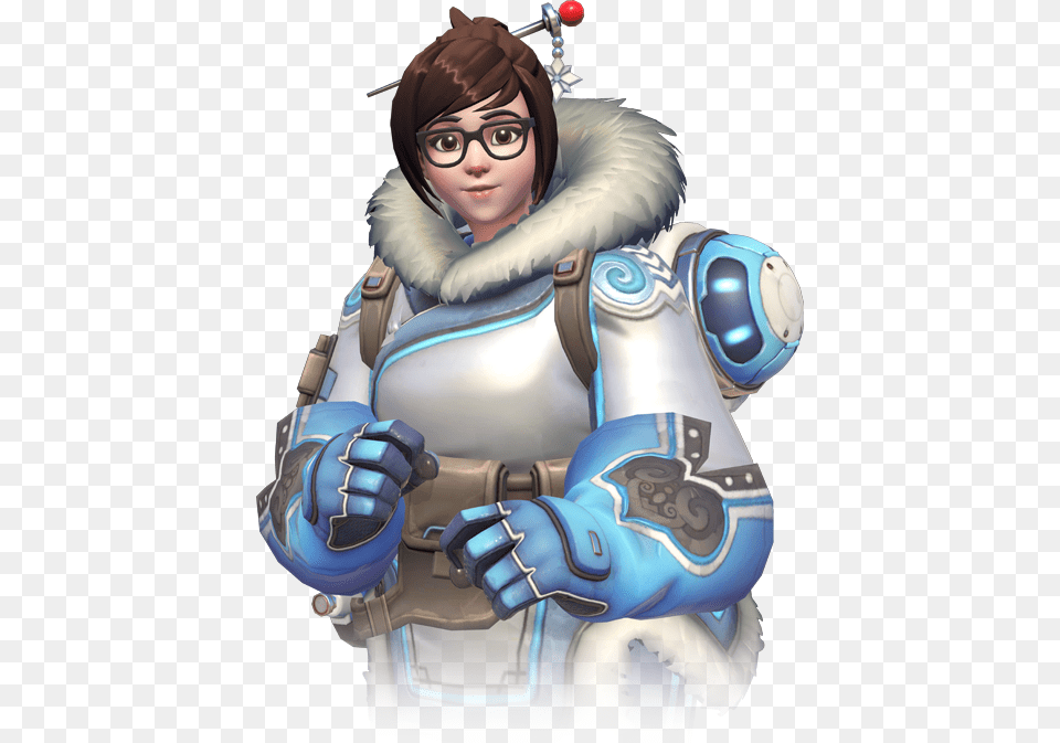 Overwatch Wiki Mei Overwatch, Book, Comics, Publication, Person Free Png
