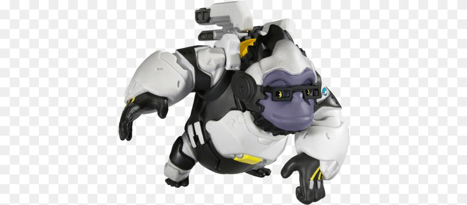 Overwatch Winston Cute But Deadly Figure Cute But Deadly Medium Figure, Robot, Baby, Person Png Image