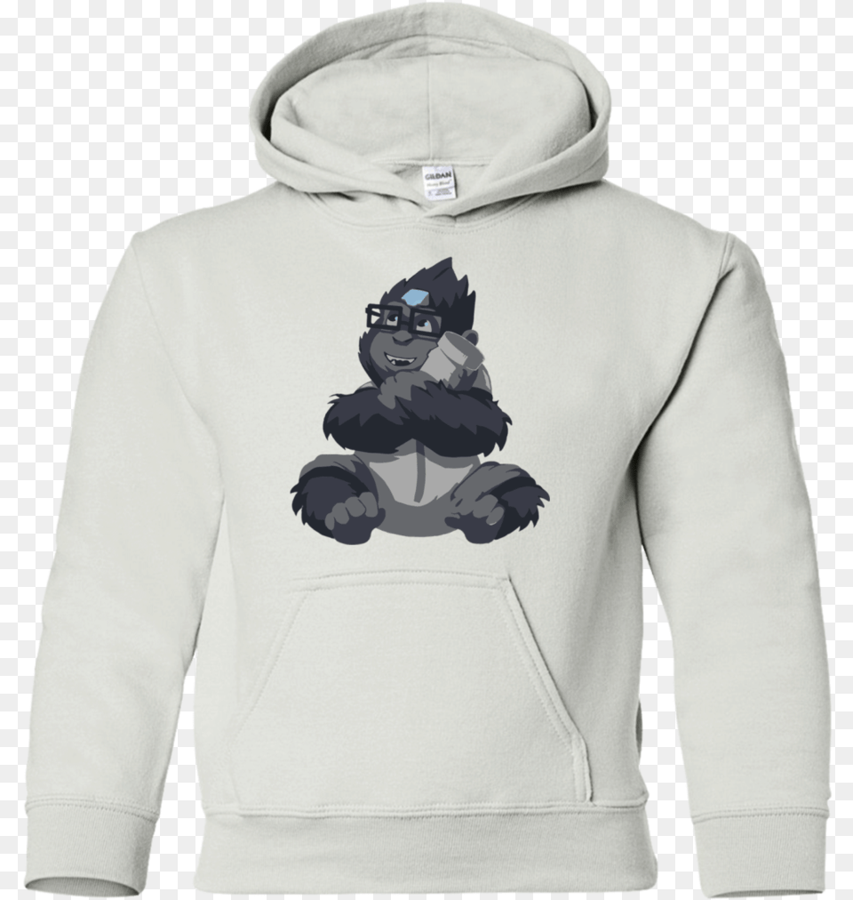 Overwatch Winston Mine Spray Youth Pullover Hoodie, Sweatshirt, Sweater, Knitwear, Hood Free Png Download