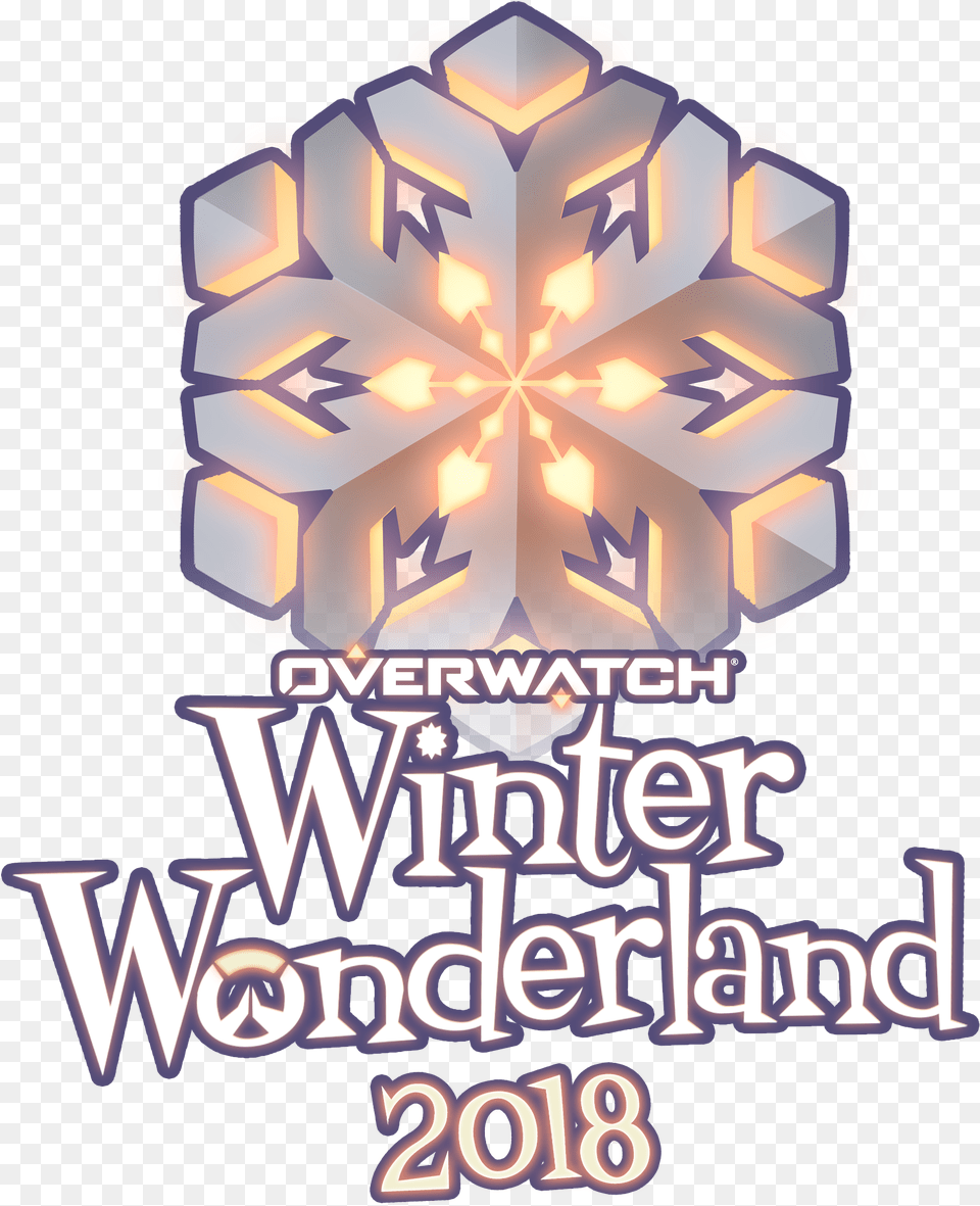 Overwatch Winter Wonderland 2018 Logo, Advertisement, Poster, Dynamite, Weapon Free Png