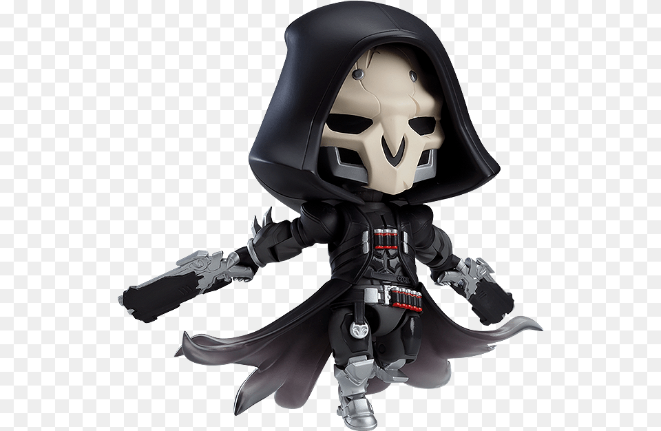 Overwatch X Good Smile Company Special Site Reaper Nendoroid, Toy, Face, Head, Person Png Image