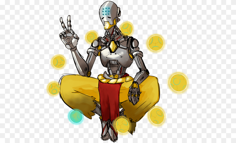 Overwatch Zenyatta Image Zenyatta, Person, Head Free Transparent Png