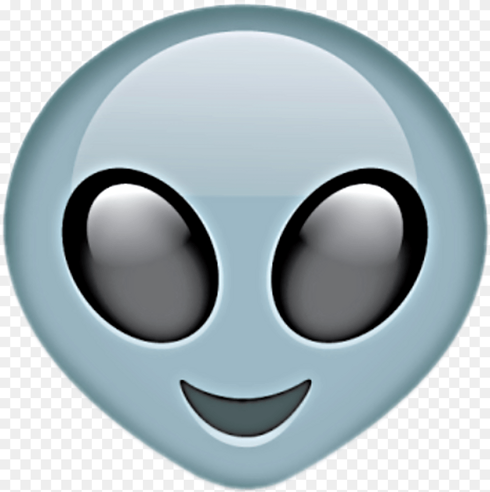 Ovni Sticker By Emoji De Iphone Alien, Helmet Png Image