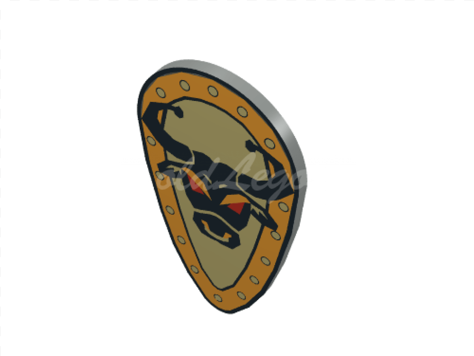 Ovoid With Bull Head Print Emblem, Armor, Shield Free Png Download