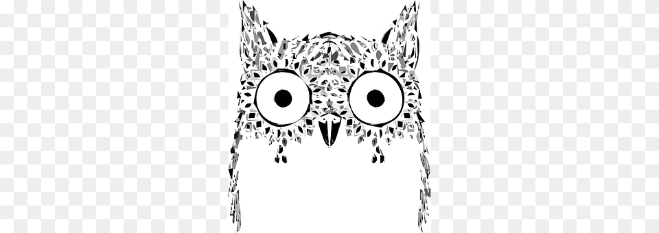 Owl Art, Doodle, Drawing, Stencil Free Png