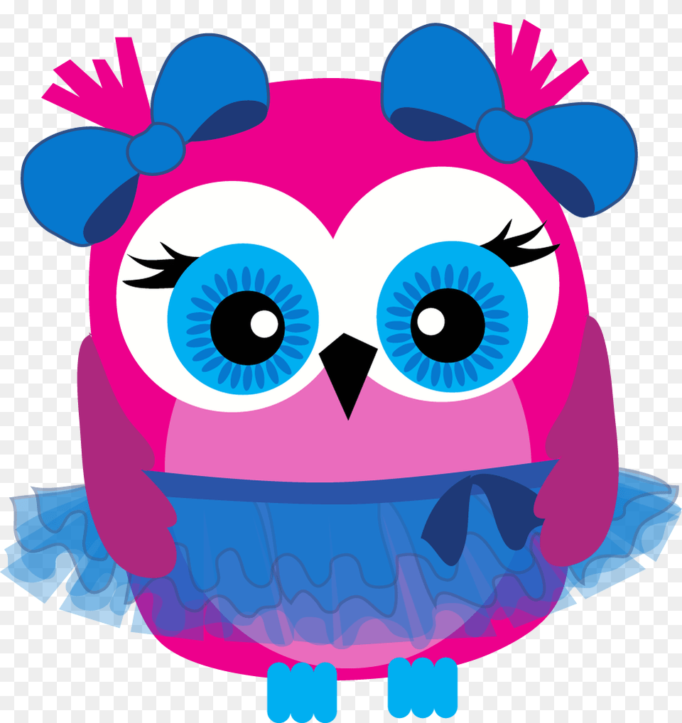 Owl Blue Tutu Printout Library Owl Cute Owl, Toy, Baby, Person, Pinata Free Png