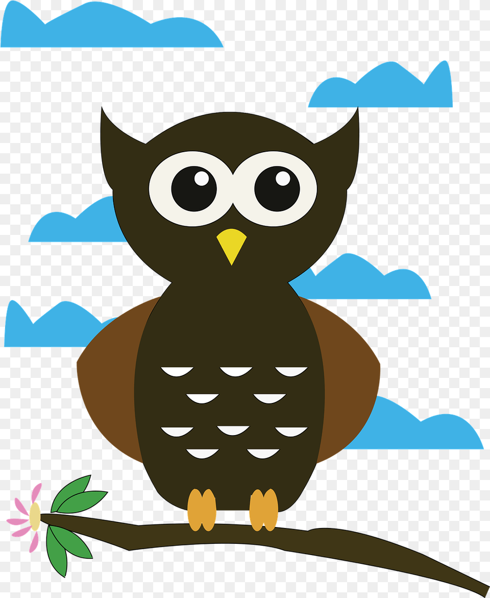 Owl Cartoon Bird Kartun Burung Hantu, Baby, Person, Face, Head Free Transparent Png