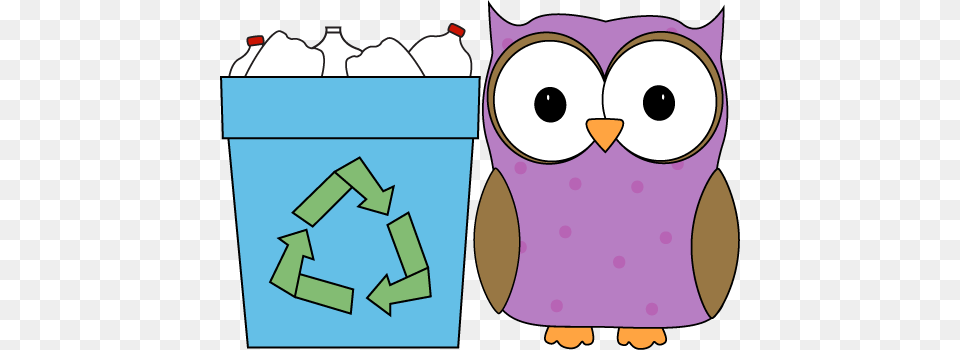Owl Classroom Recycler Clip Art Classroom Jobs Recycler, Recycling Symbol, Symbol, Baby, Person Free Transparent Png
