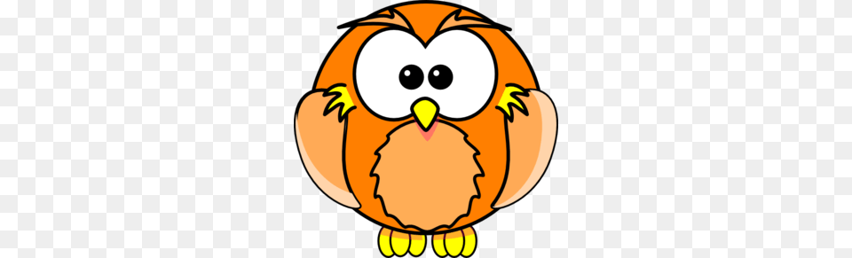 Owl Clip Art Cute Orange Owl Clip Art, Winter, Nature, Outdoors, Snowman Free Png