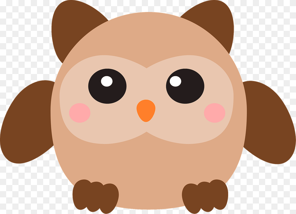 Owl Clipart, Plush, Toy, Animal, Mammal Png Image