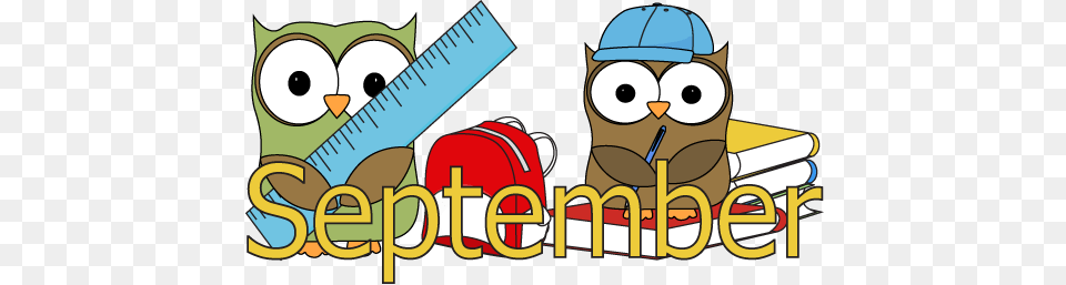 Owl Clipart August Clipart September, Book, Dynamite, Publication, Weapon Free Png