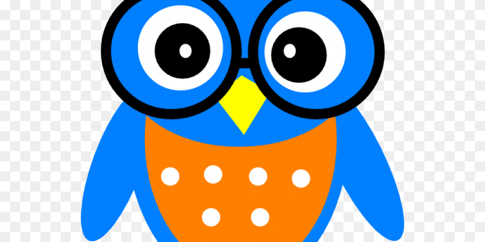 Owl Clipart Homework Owl With Glasses Cartoon, Baby, Person Png Image