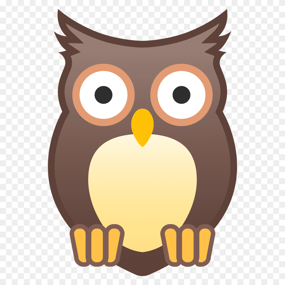Owl Emoji Clipart, Animal, Kangaroo, Mammal Free Png