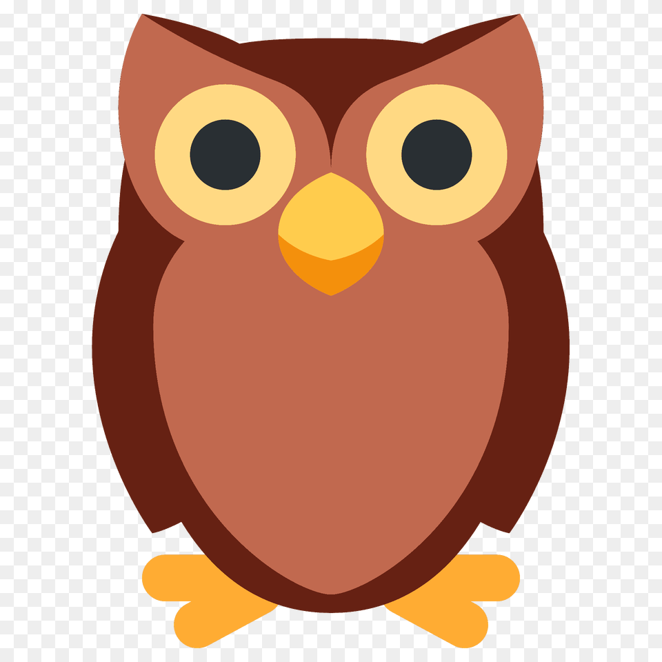 Owl Emoji Clipart, Animal, Bird Png