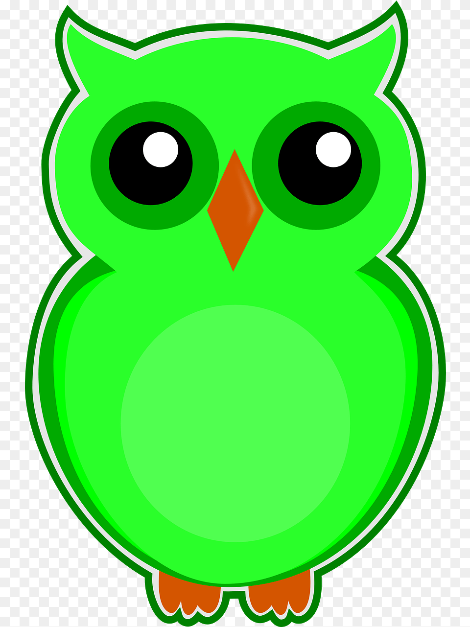 Owl Green Bird Owls Clipart Eksen, Baby, Person Free Png Download