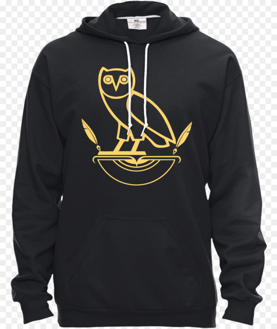 Owl Hoodie Drake Ovo Shirt Background, Clothing, Knitwear, Sweater, Sweatshirt Png Image