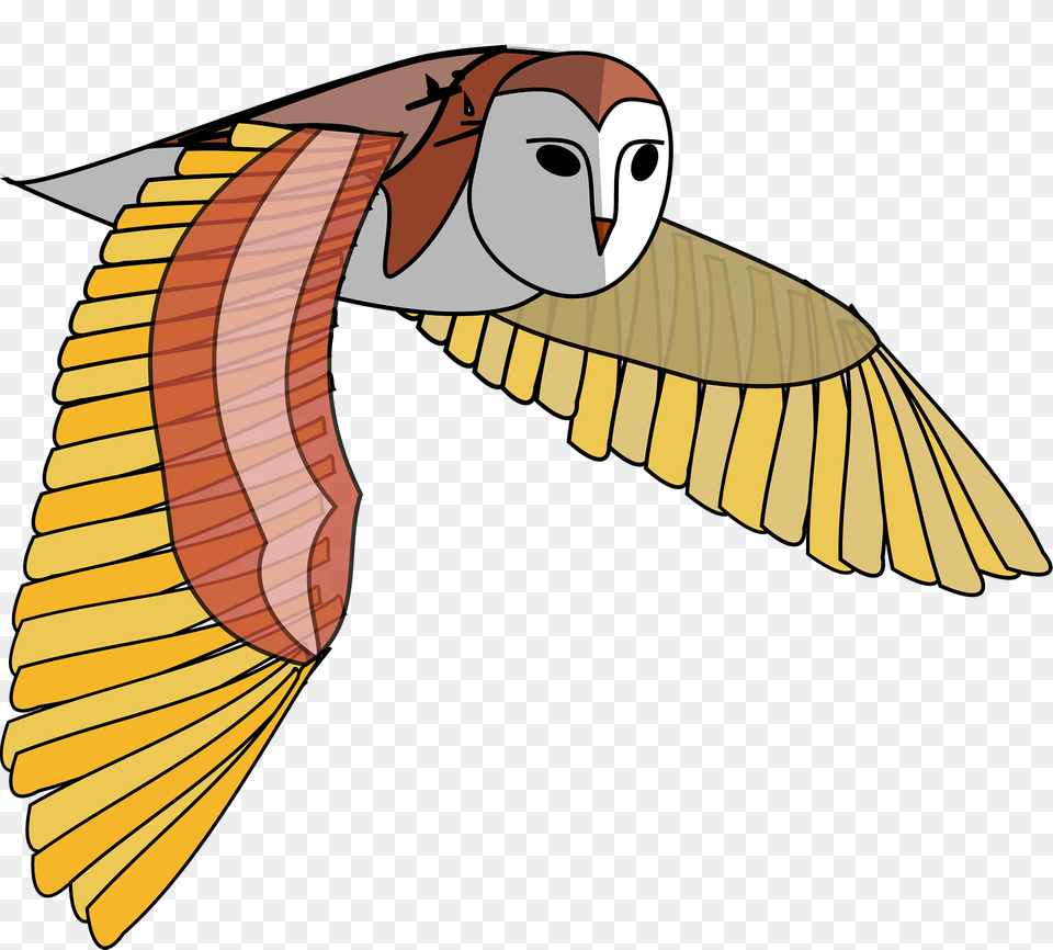 Owl In Flight Clipart, Animal, Face, Head, Person Png