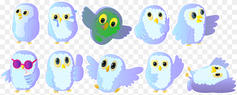 Owl Owls Bird Cartoon, Animal, Baby, Person Free Png