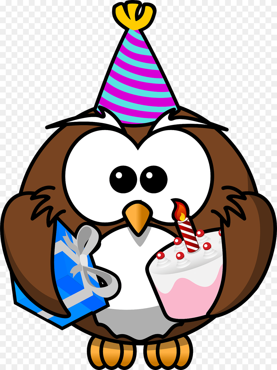 Owl Party Clipart, Hat, Clothing, Snowman, Snow Png