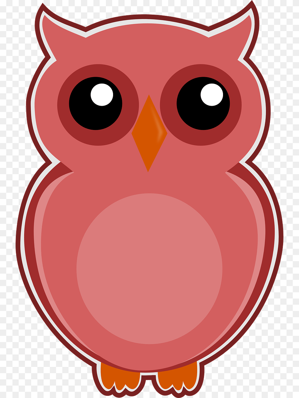 Owl Pink Bird Cute Animal, Baby, Person Free Png Download