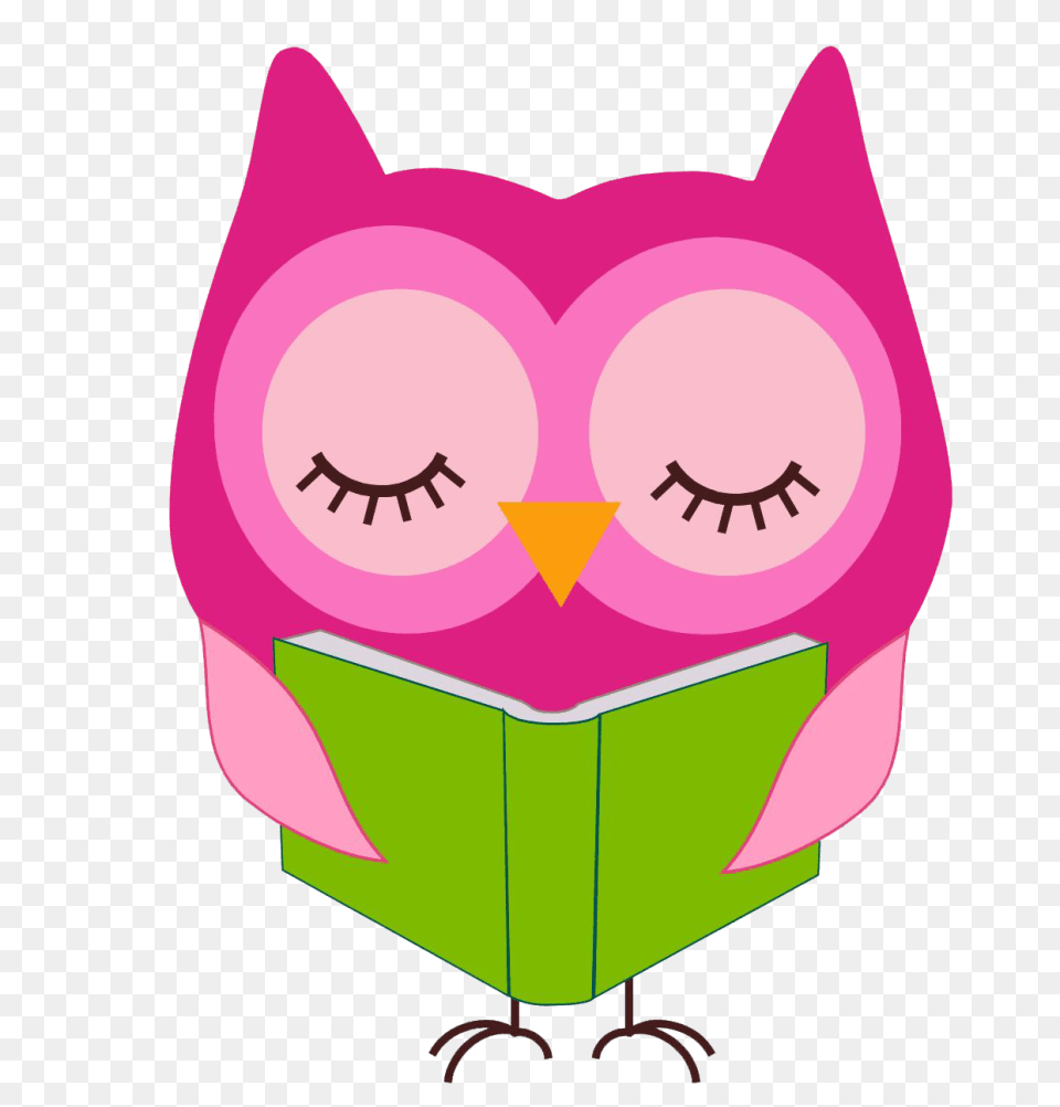 Owl Reading Clipart Free Png
