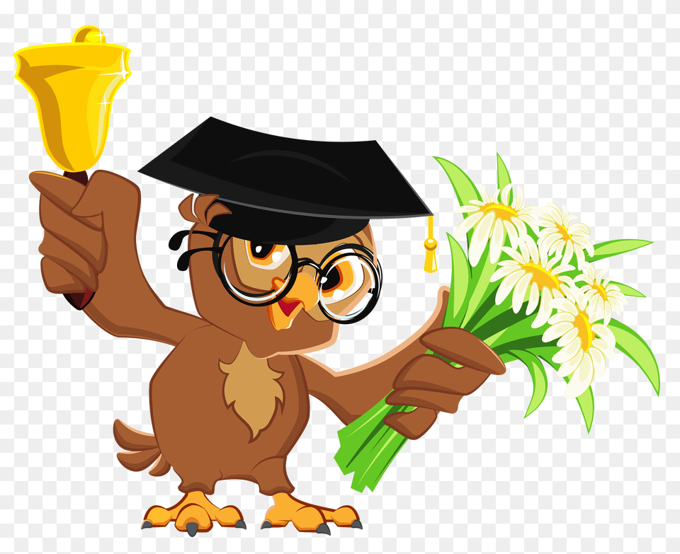 Owl School Clipart, Person, Art, Face, Head Free Png Download