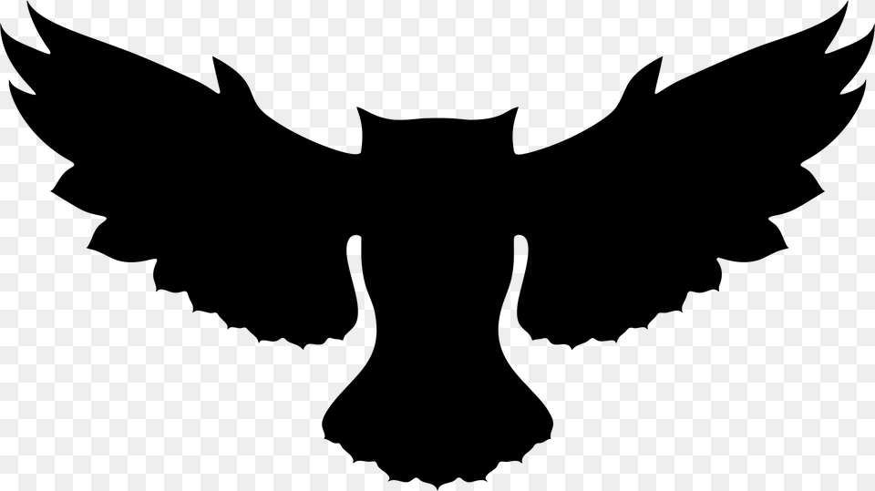 Owl Silhouette Silhouette Of An Owl, Gray Png Image