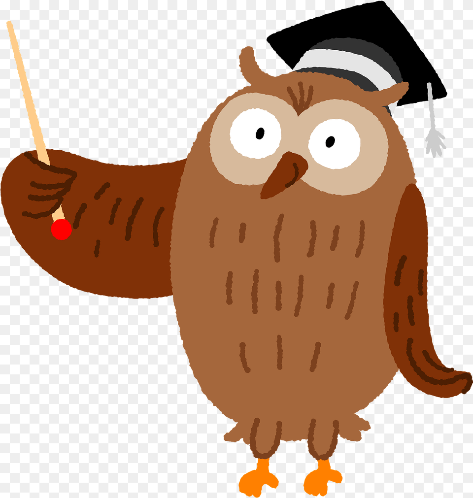 Owl Teacher Clipart, People, Person, Animal, Bear Free Transparent Png