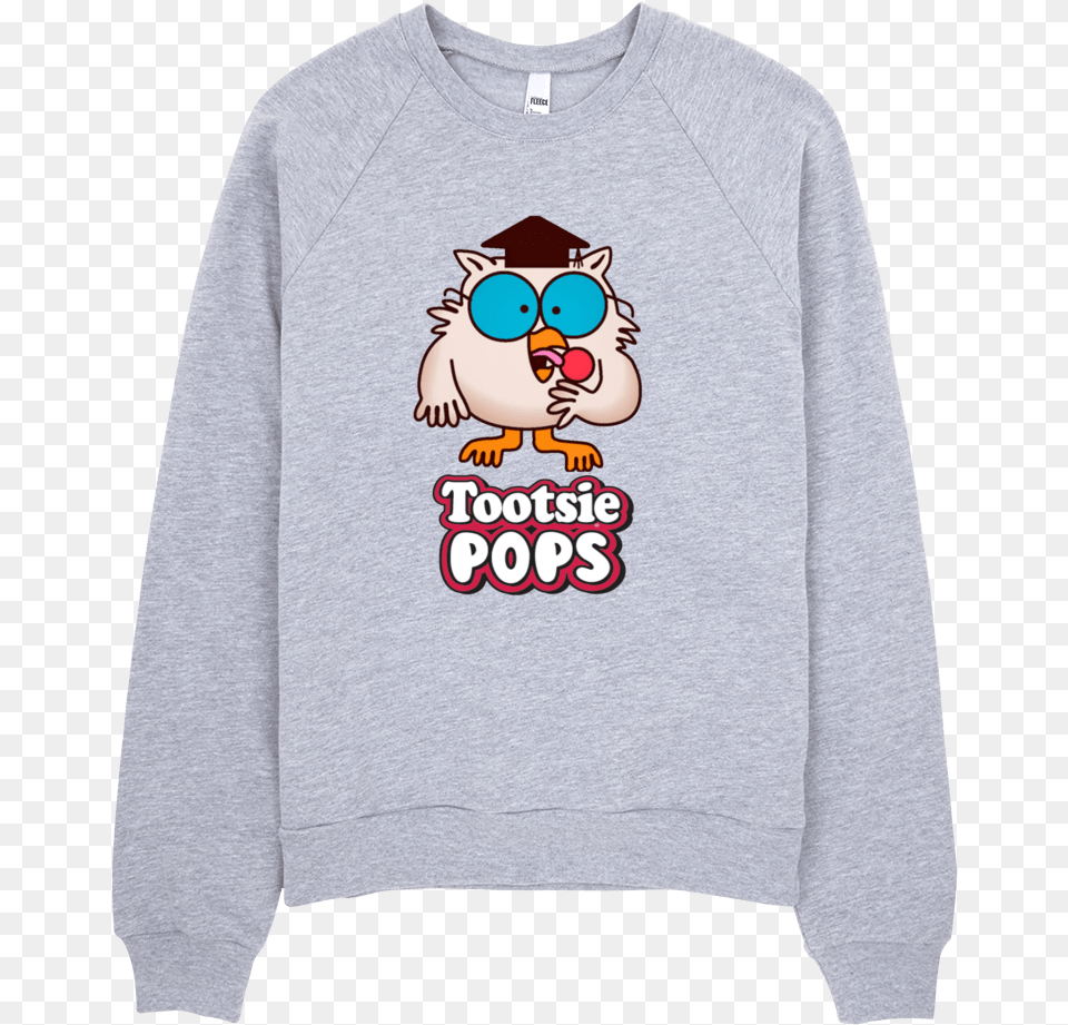 Owl Tootsie Roll Pop Sweatshirt Tootsie Pop Owl, Sweater, Sleeve, Long Sleeve, Knitwear Free Png