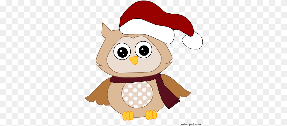 Owl Wearing Christmas Hat Clip Quzuanhappynewyearsite Tate London, Baby, Person, Plush, Toy Png