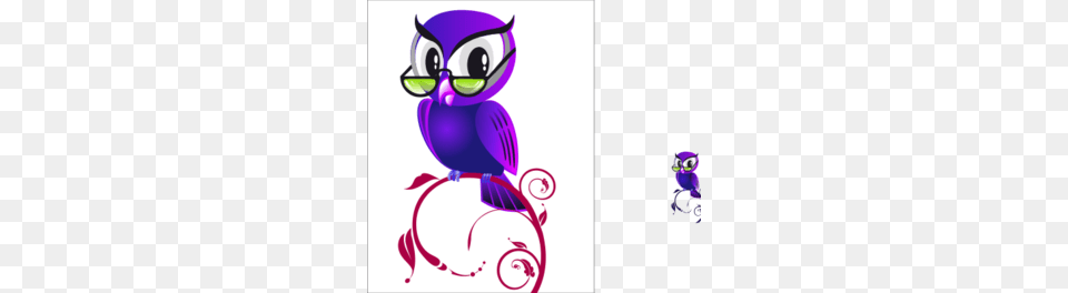 Owl Wearing Party Hat Image A Bright Yellow Clipart, Art, Pattern, Purple, Graphics Free Transparent Png