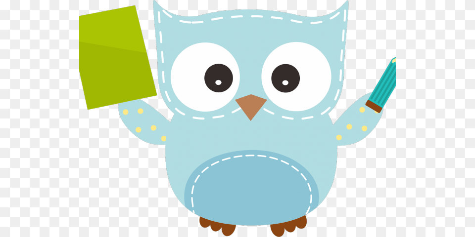 Owl Writing Clip Art, Baby, Person, Brush, Device Free Transparent Png