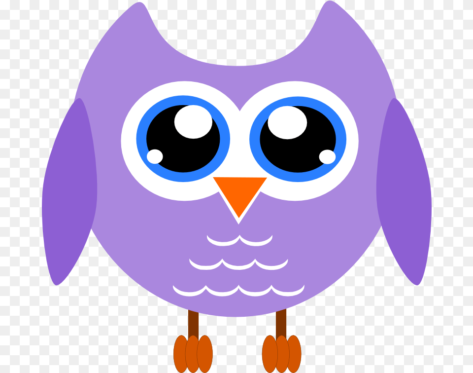Owls Clipart Purple Owl Clipart, Cartoon, Baby, Person Png