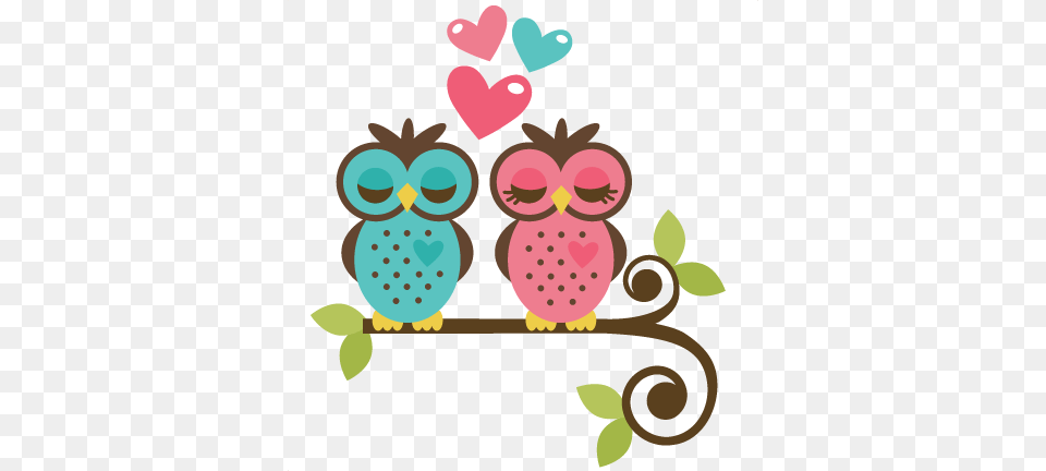 Owls In Love For Scrapbooking And Cardmaking Owls, Art, Graphics, Pattern, People Png Image