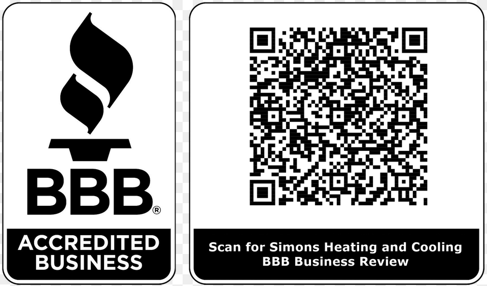 Owned Business Based In Queensbury New York Servicing Better Business Bureau, Qr Code, Text, Symbol Free Png Download