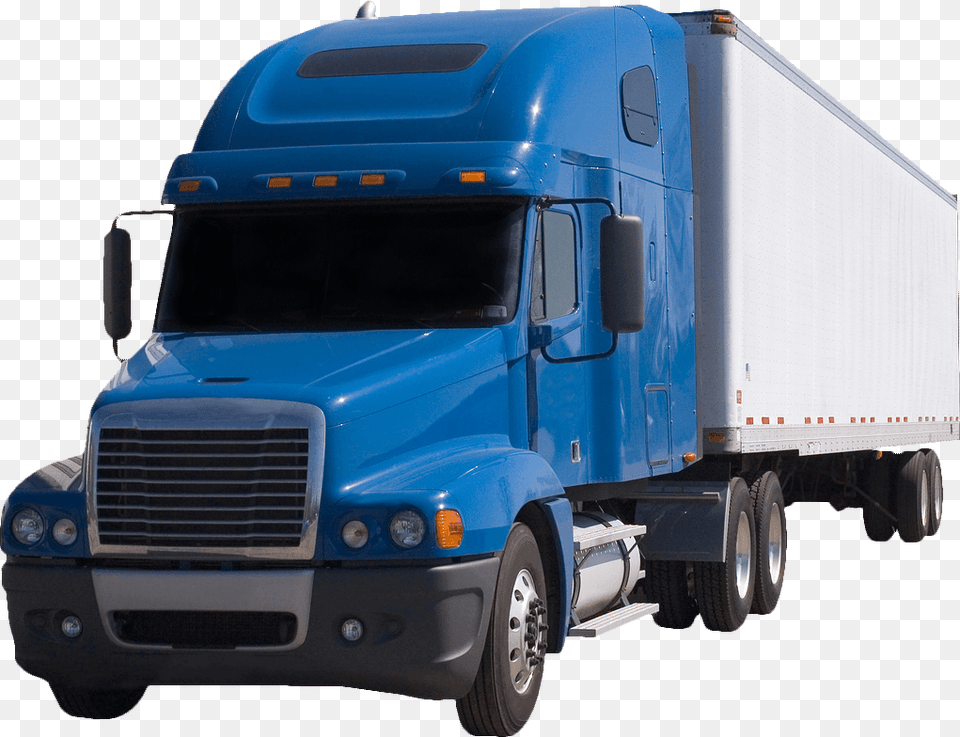 Owner Operator Insurance Lorain Ohio Blue Semi, Trailer Truck, Transportation, Truck, Vehicle Free Png Download