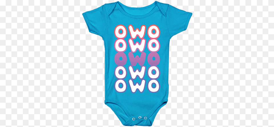 Owo Anime Emoticon Face Baby Onesy Dont Fucking Heart, Clothing, Shirt, T-shirt Free Transparent Png