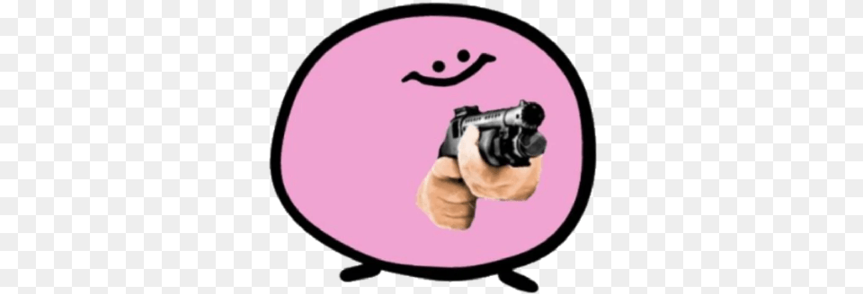 Owo Bot Githubmemory Terminalmontage Kirby, Firearm, Gun, Handgun, Weapon Png Image