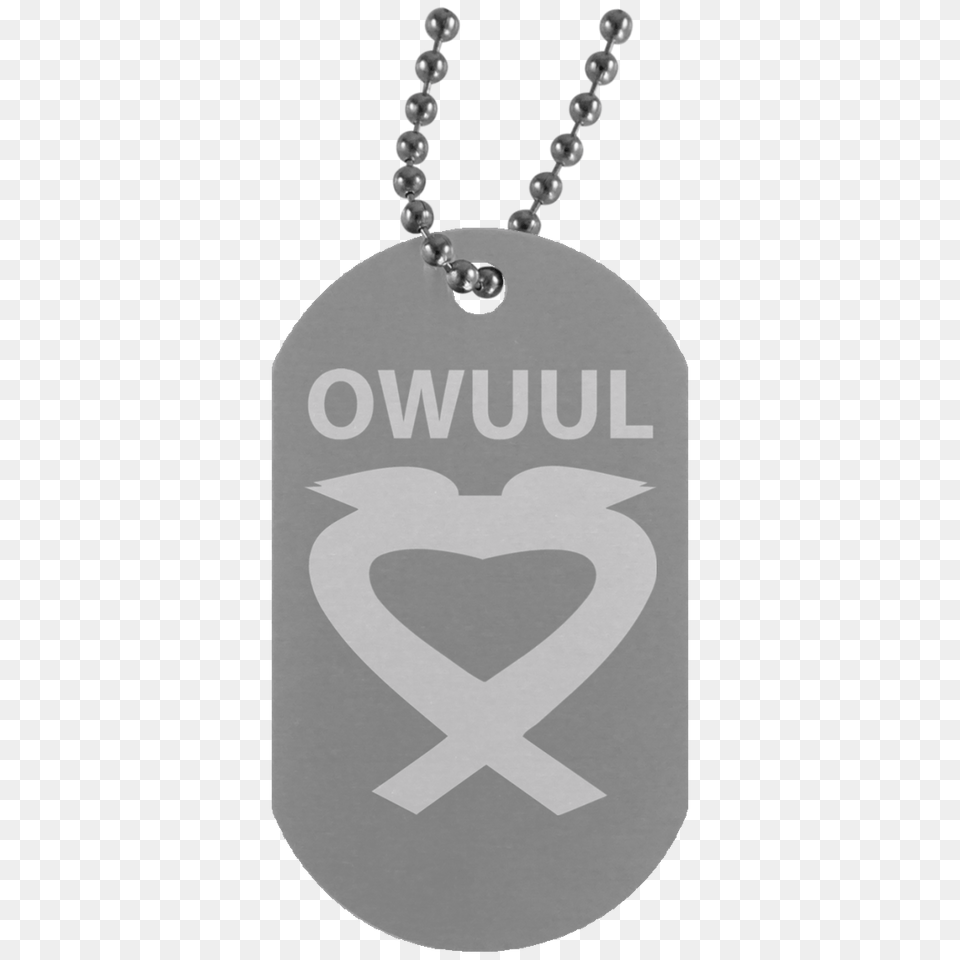 Owuul White Logo, Accessories, Jewelry, Necklace, Pendant Free Png Download