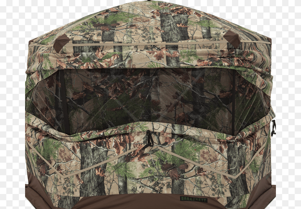 Ox 5 Hunting Blind With Backwoods Camo, Military, Military Uniform, Camouflage Png