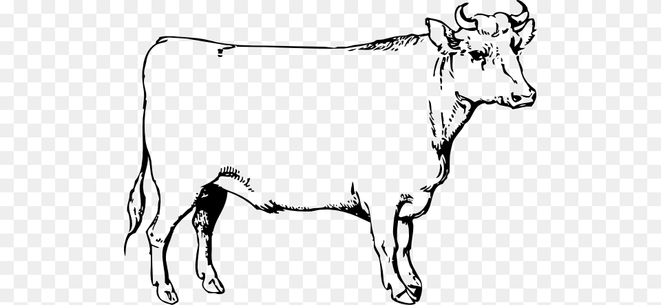 Ox Clip Art, Animal, Bull, Mammal, Livestock Free Transparent Png