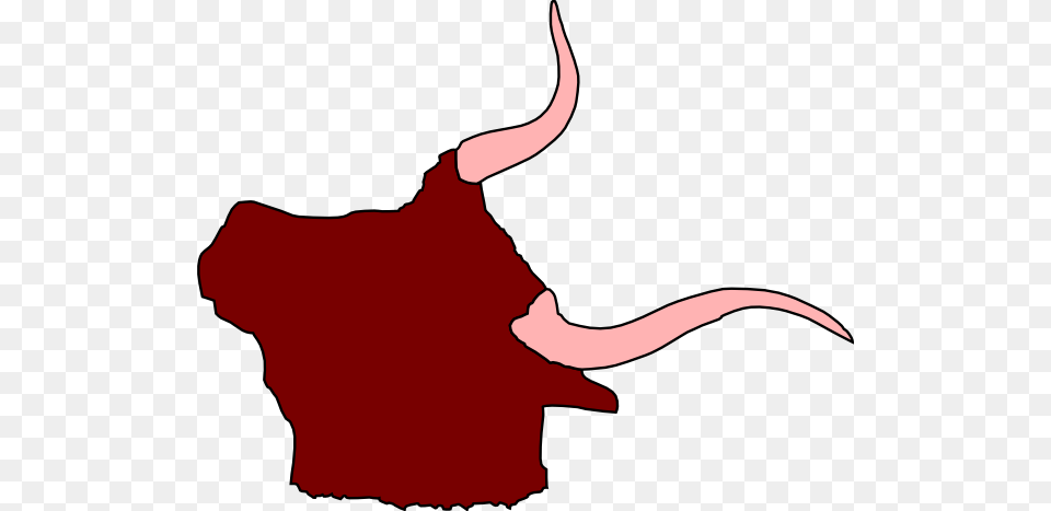 Ox Clipart Buffalo Horn, Animal, Cattle, Livestock, Longhorn Free Png Download