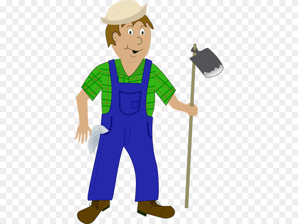 Ox Clipart Farmer Man, Baby, Cleaning, Person, Face Png Image