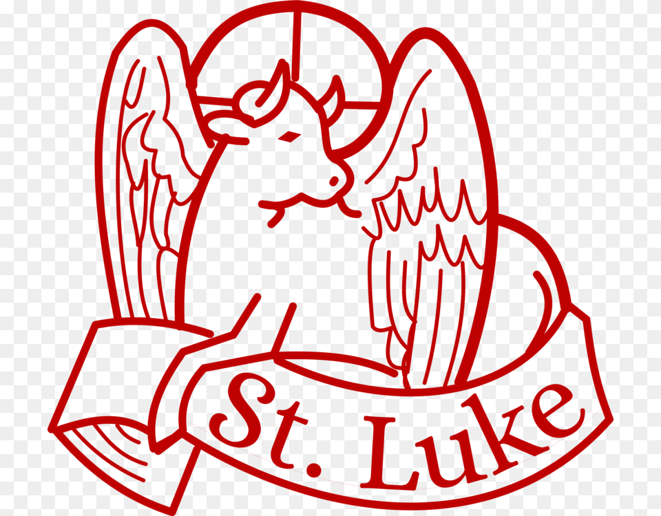 Ox Gospel Of Luke Symbol Computer Icons Bull, Clothing, Hat, Logo, Emblem Png Image