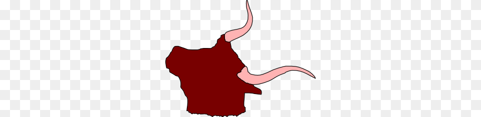 Ox Head With Horns Clip Art Vector, Animal, Cattle, Livestock, Longhorn Free Png